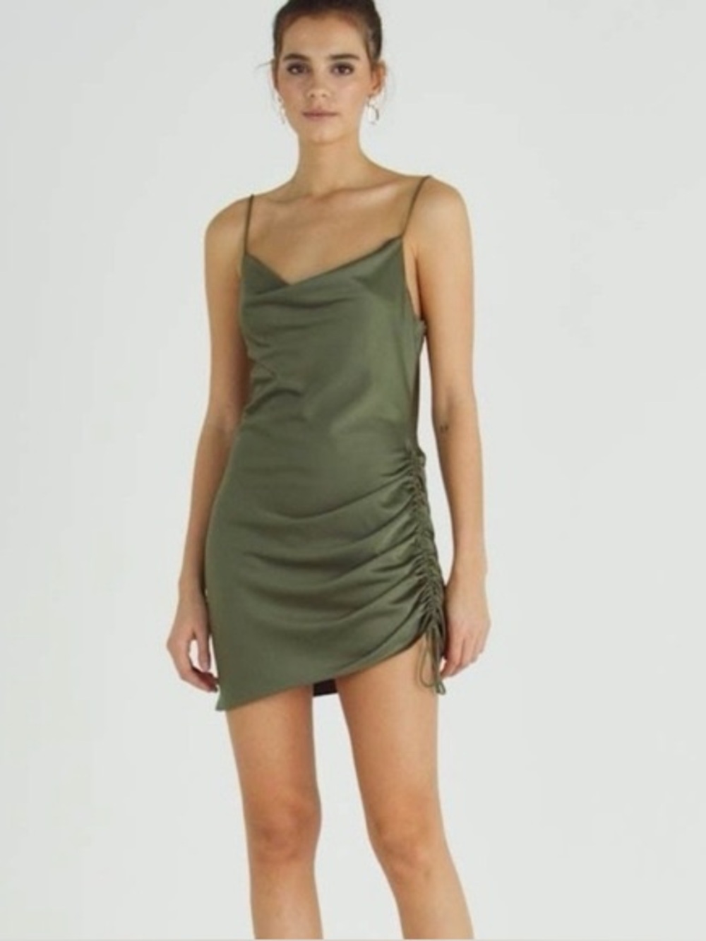 TOP SHOP Sage Mini Slip Dress